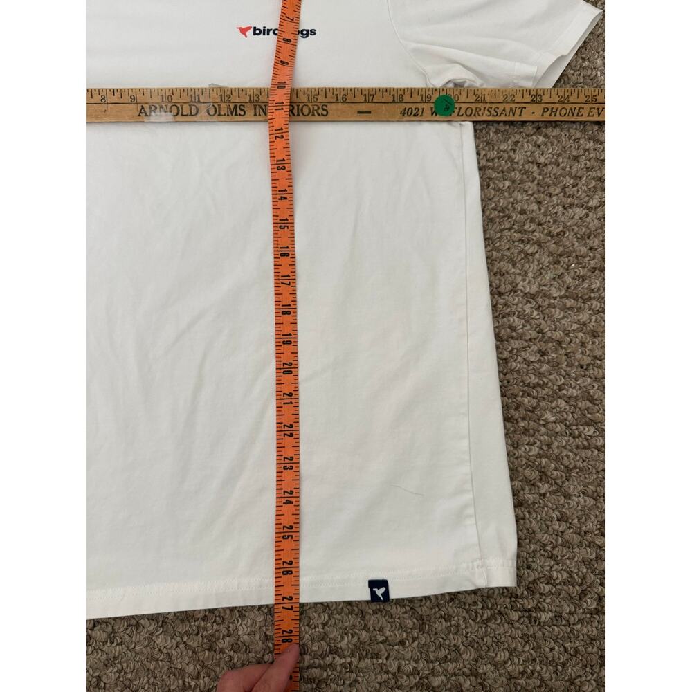 Birddogs | Summer Preppy Men’s White Playground T-Shirt Casual Athlesuire Sz L - Picture 8 of 9